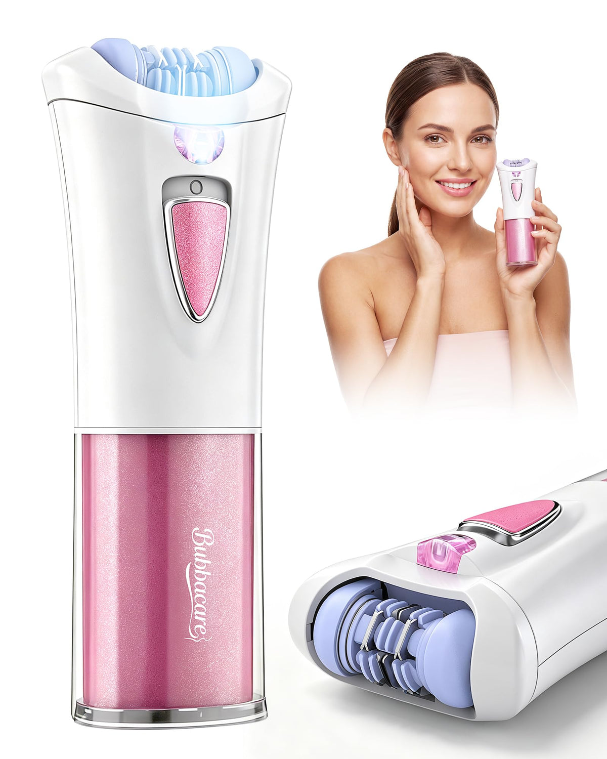 Portable Electric Facial Epilator with LED F67589
