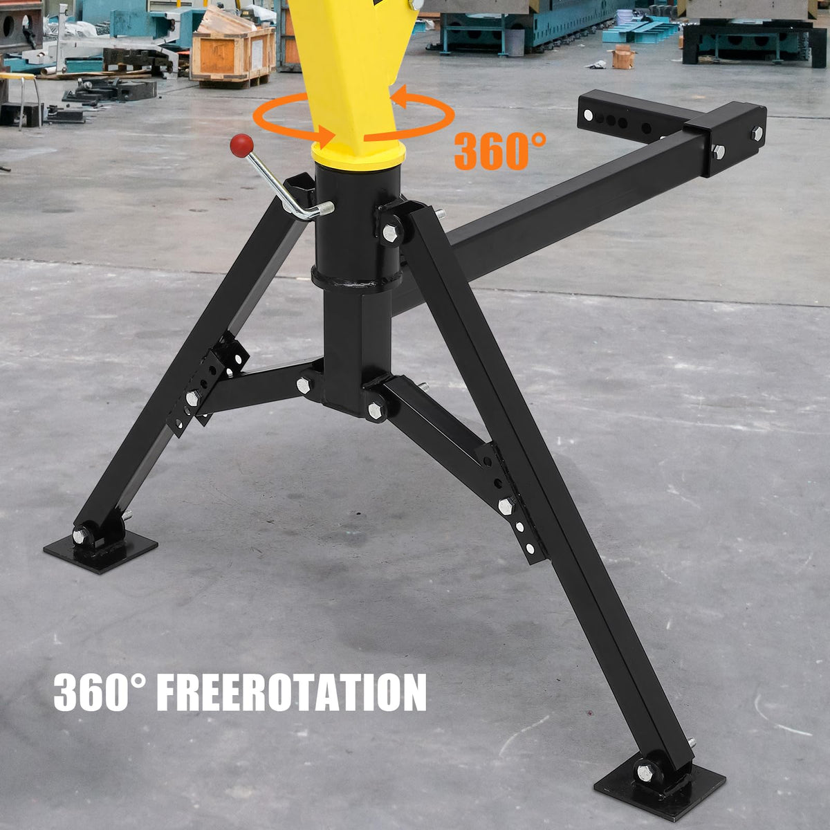 Hydraulic Swivel Hitch Mounted Truck Crane 1000 LBS Capacity G5757