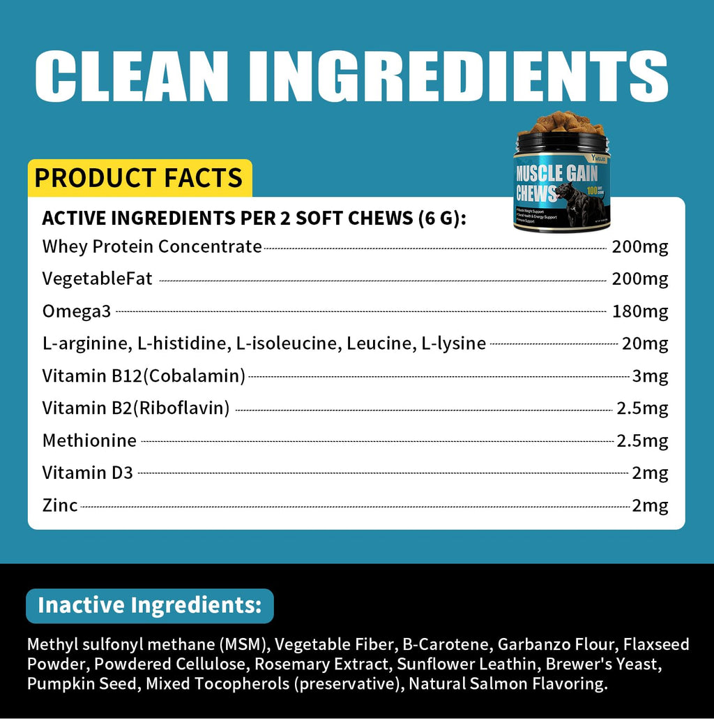 High Protein Dog Weight Gainer H376