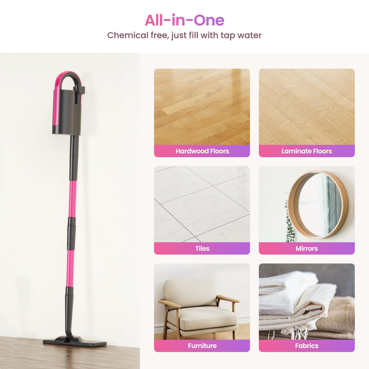 Steam Mop for Hard Floors C67600