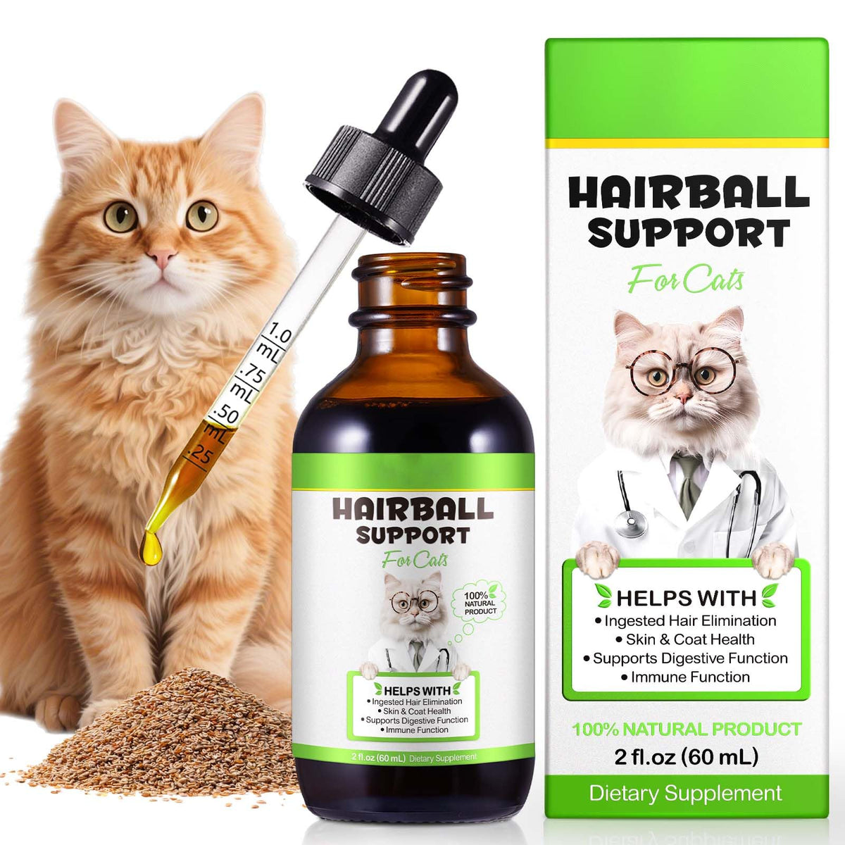 Cat Hairball Remedy Drops 2 fl oz P670144