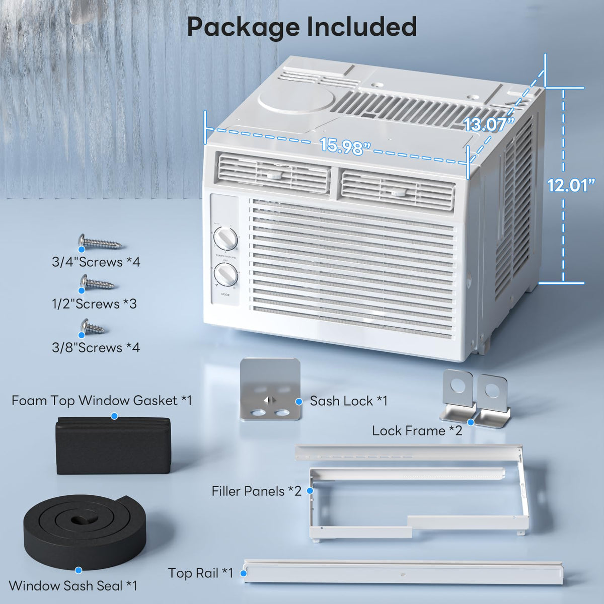 5,000 BTU Window Air Conditioner Y860