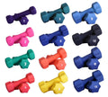 Neoprene Dumbbell Set 1-10, 12 & 15 LB Pairs H567787