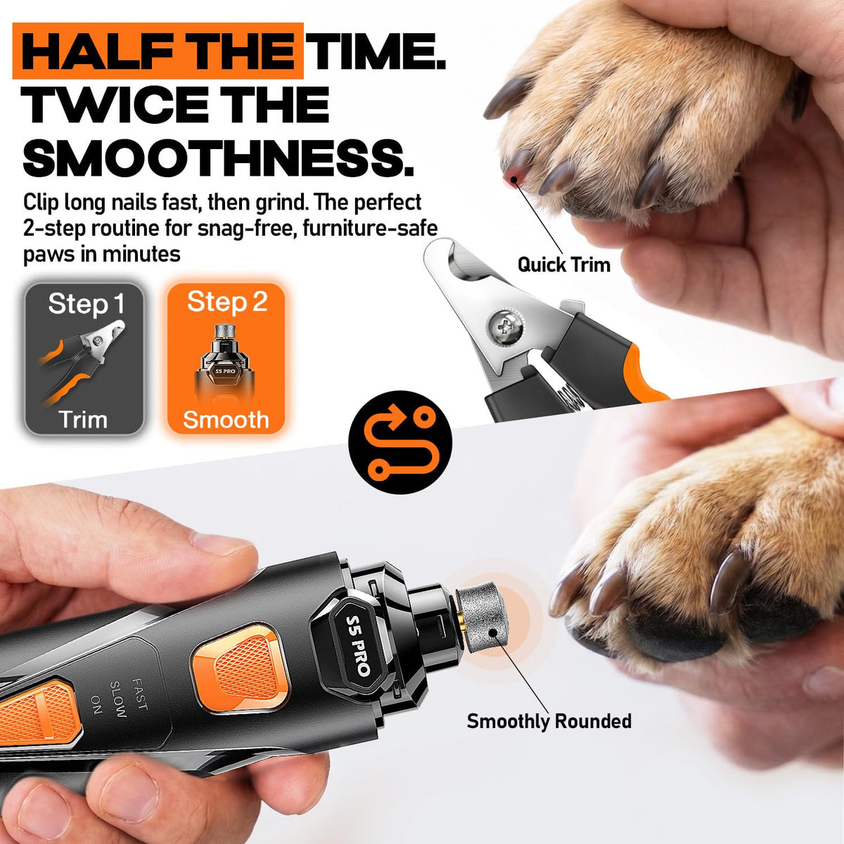 Dog Nail Grinder Kit M683