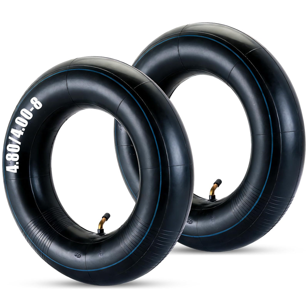 2Pcs 4.80/4.00-8 Inner Tubes with TR-87 Valve Stem L361