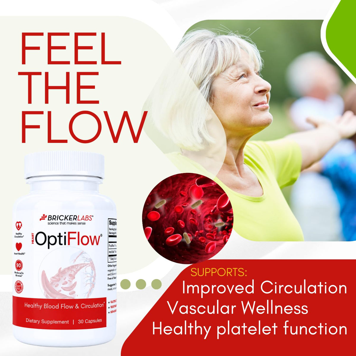 Blood Circulation Supplement 30 Capsules H800