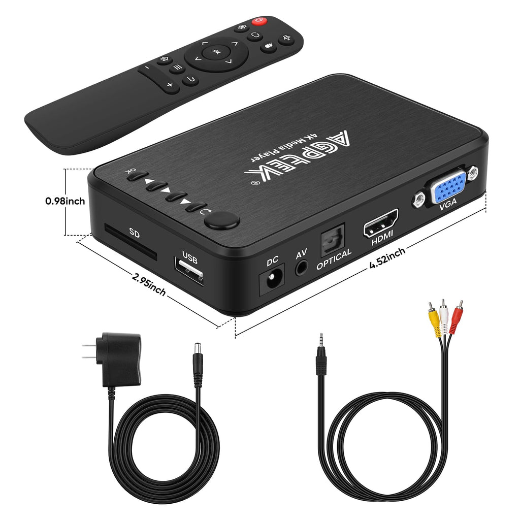 4K HDMI TV Media Player W866870