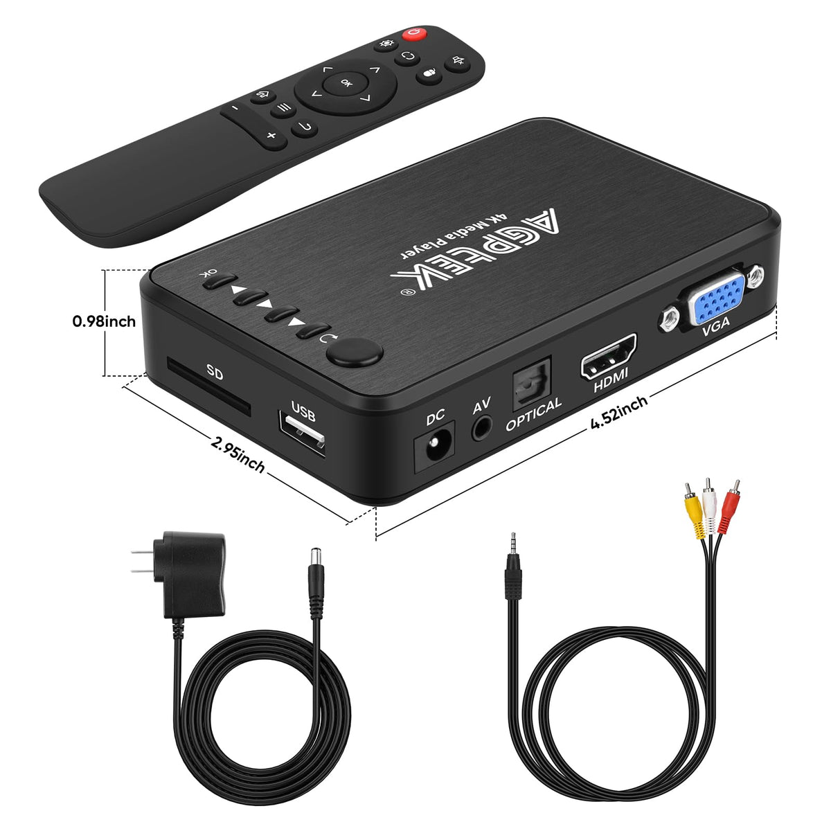 4K HDMI TV Media Player W866870