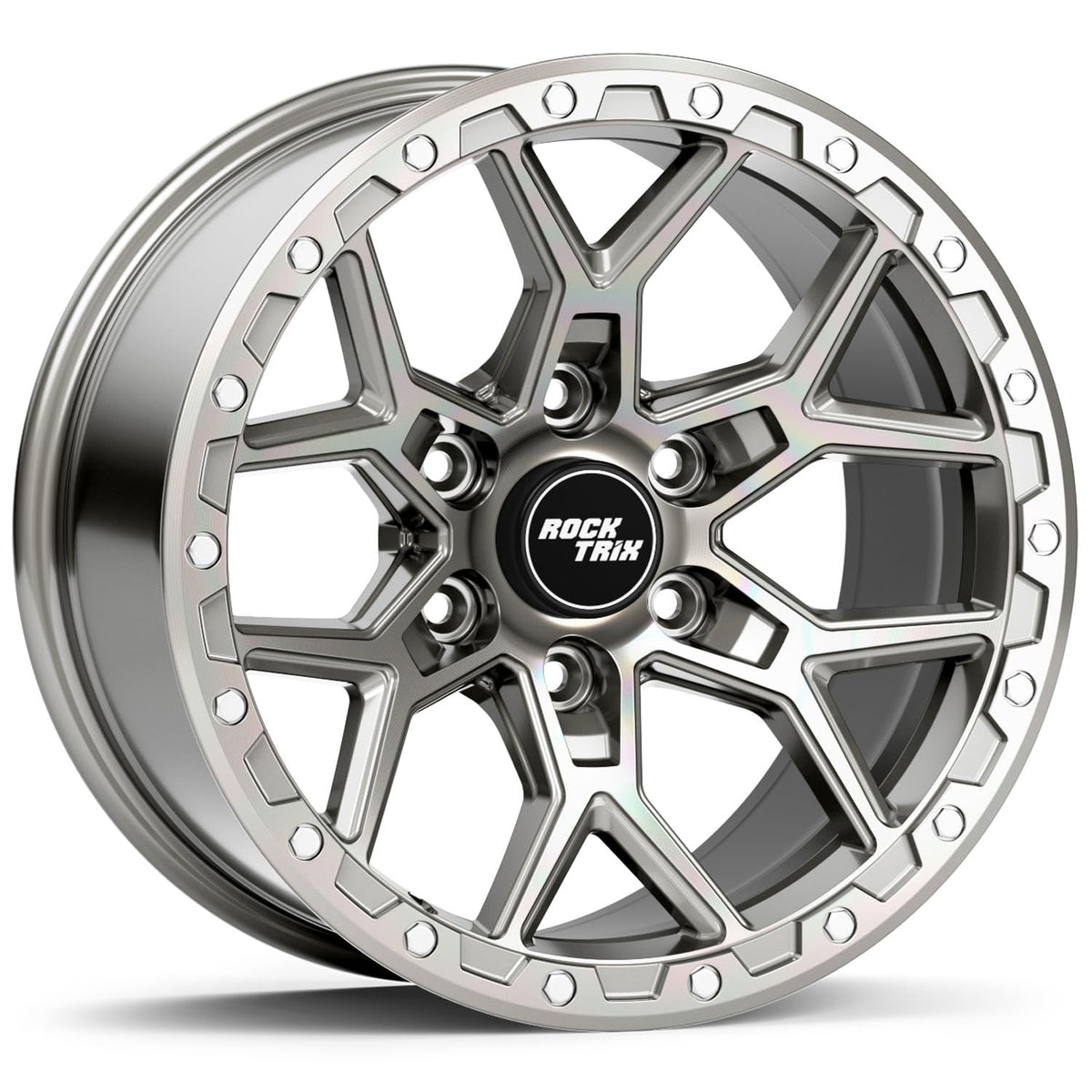 20x9 Machined Silver Off Road Wheels 6x139.7 B180