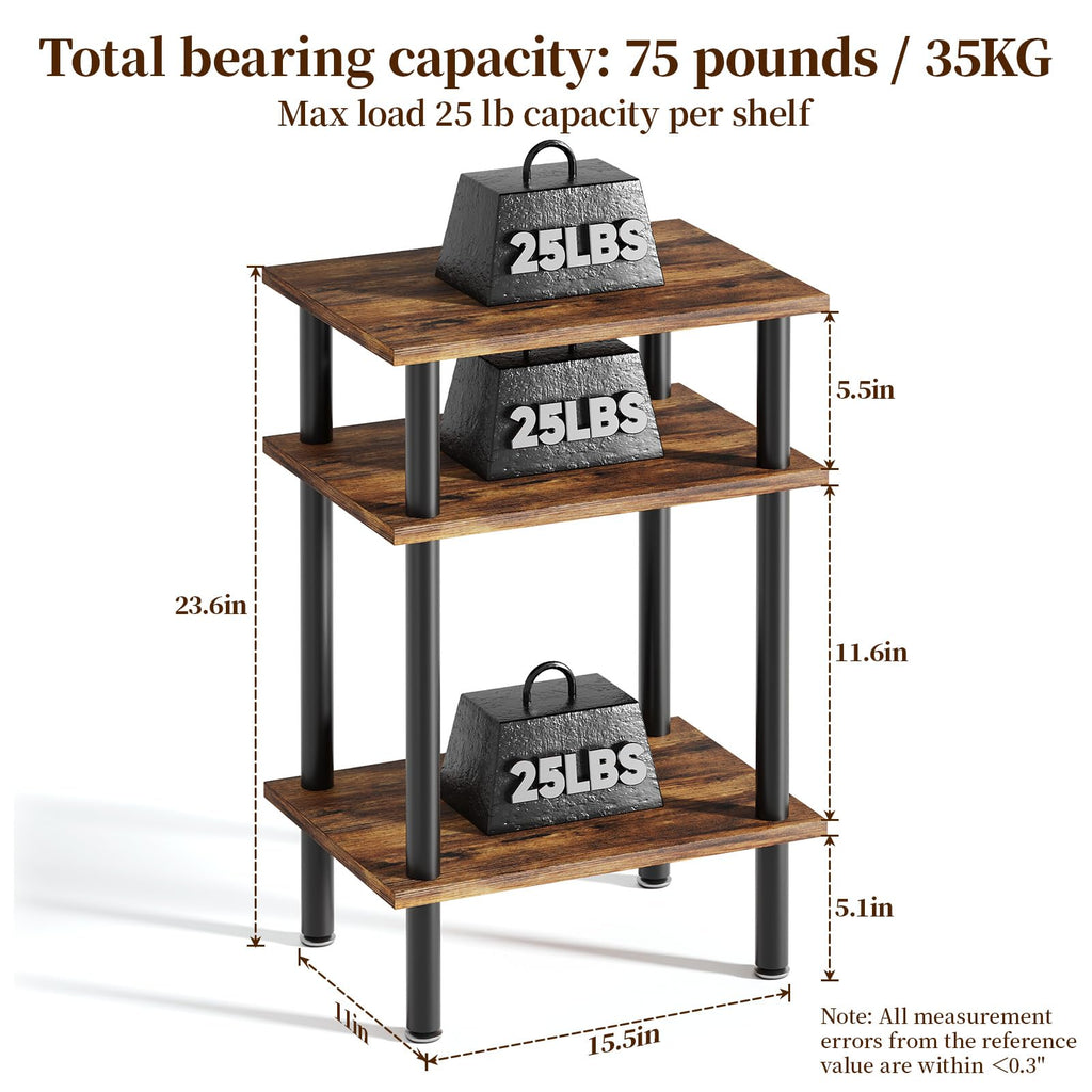 3-Tier Metal Side Table G96860