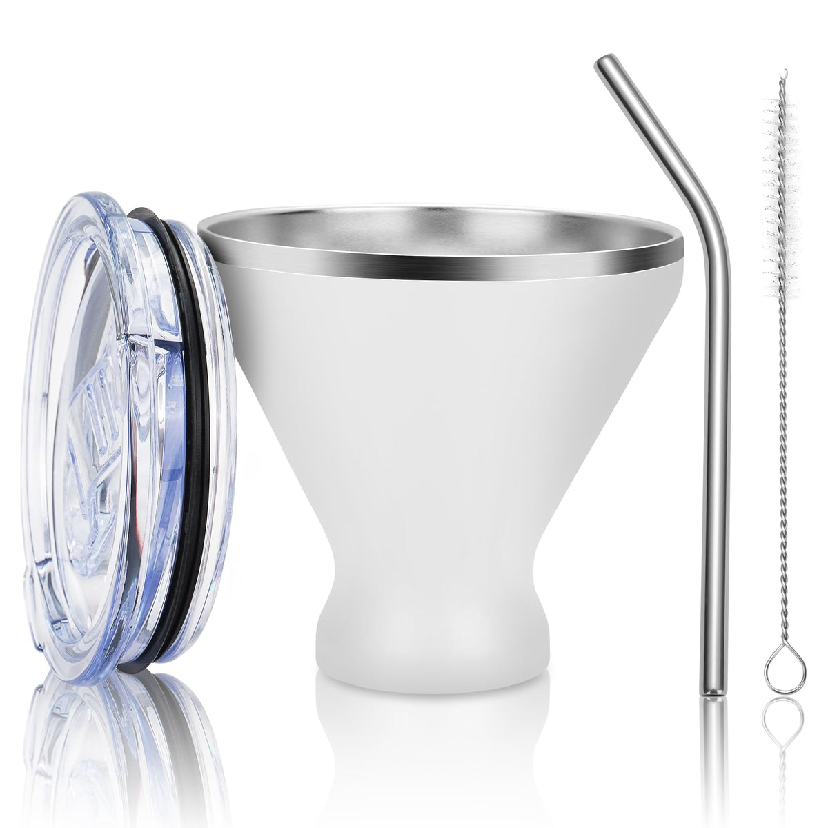 Stemless Insulated Martini Glass Set of 6 G128674