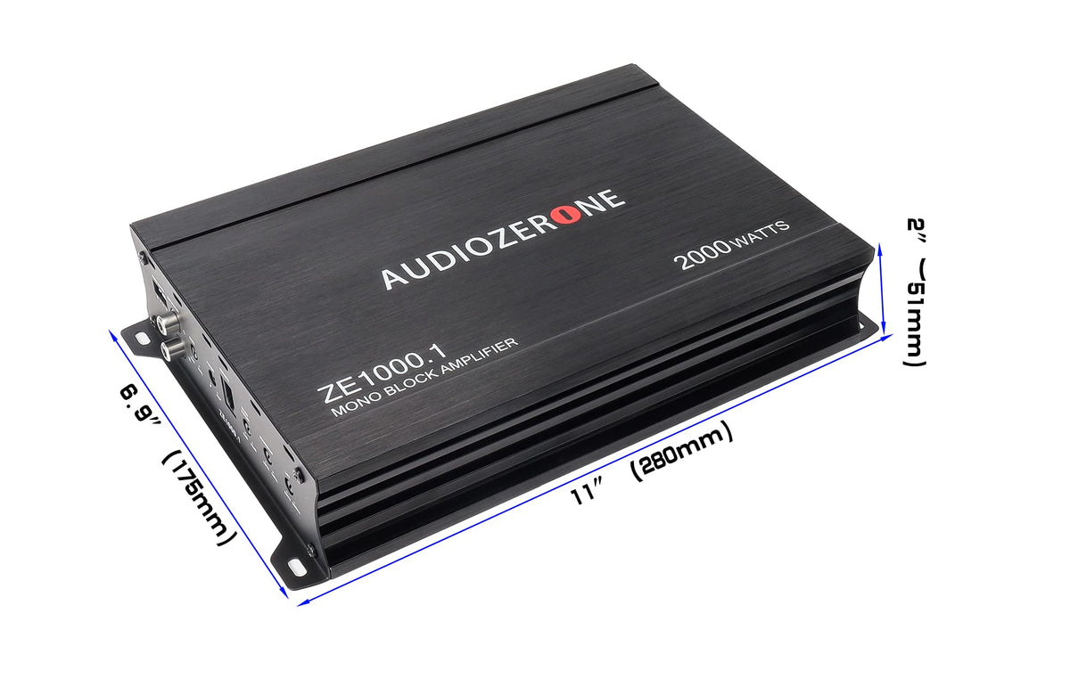 2000W Monoblock Class D Car Audio Amplifier H793