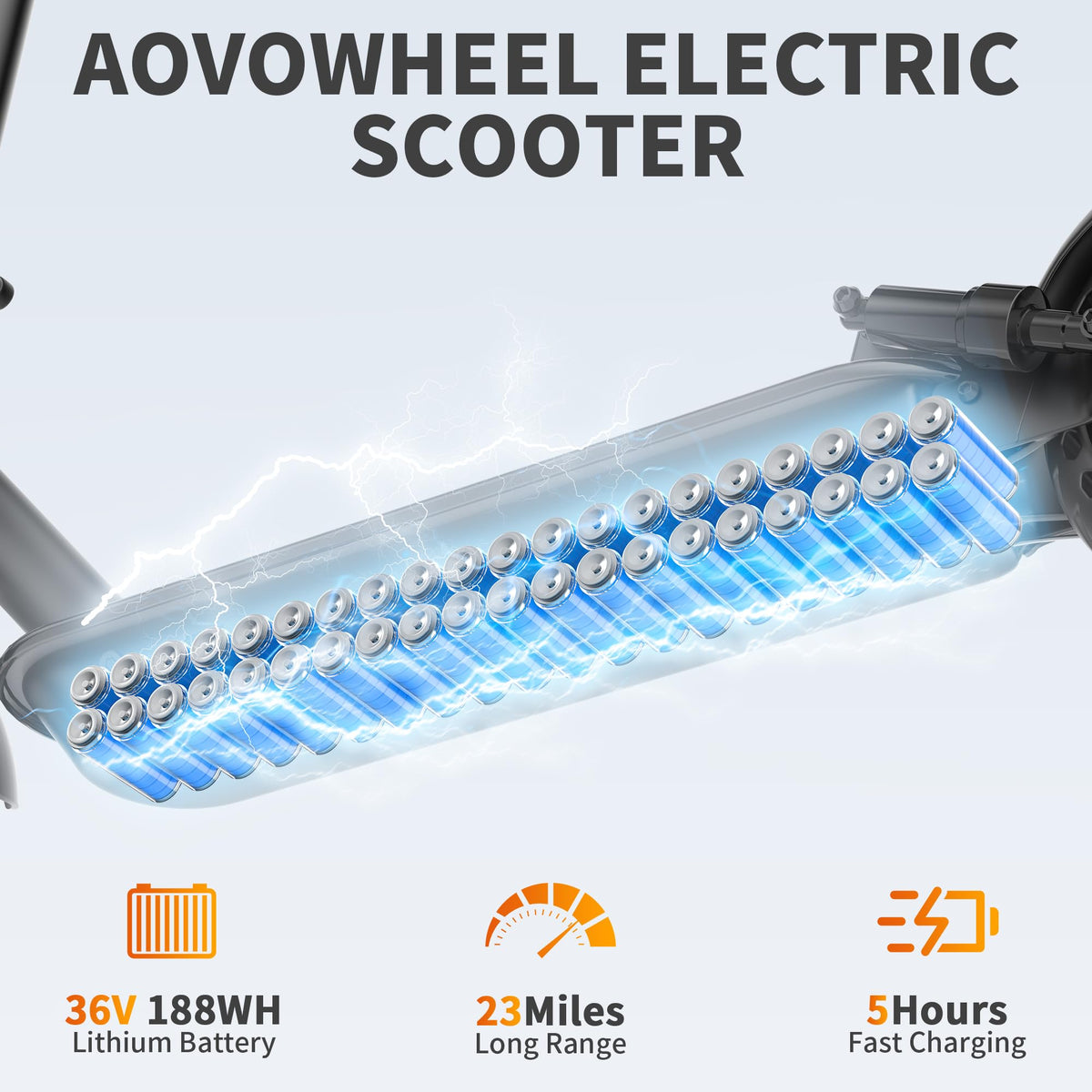 Folding Electric Scooter with Dual Brakes U5637