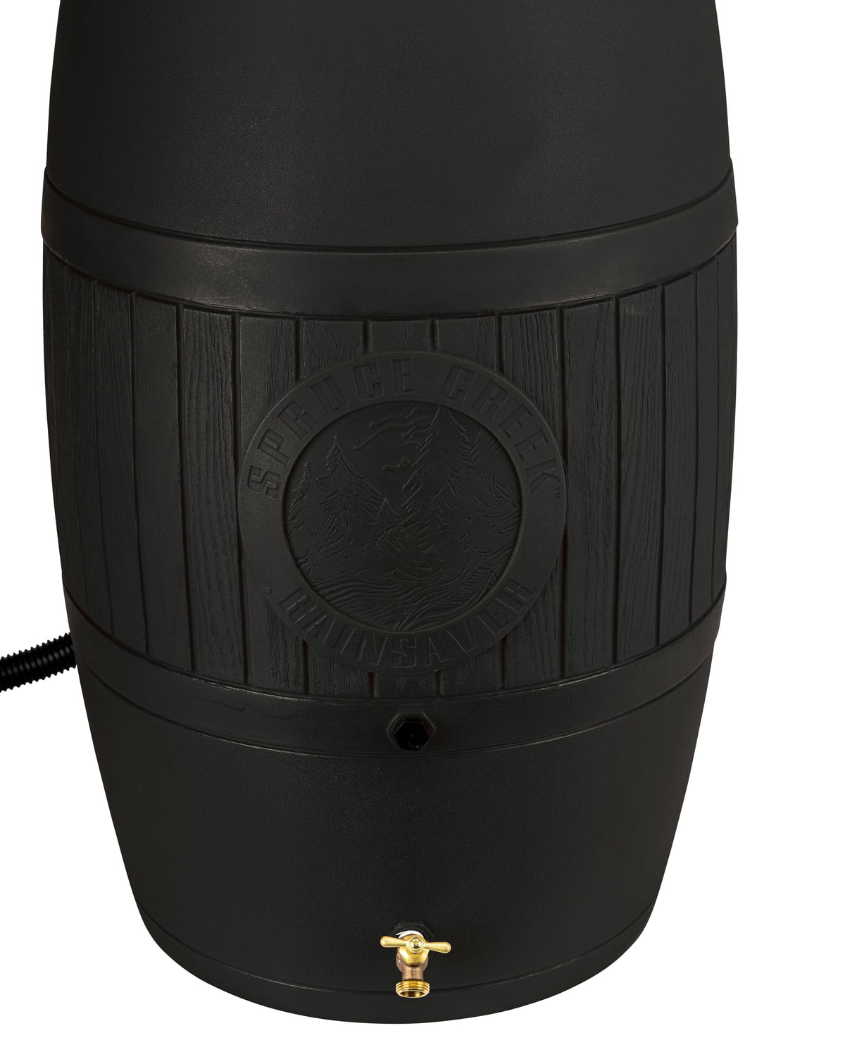 54 Gallon Black Rain Barrel E531013