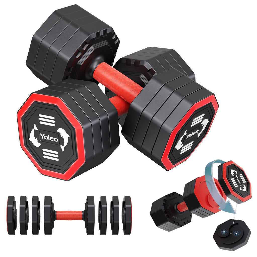 Adjustable Dumbbell Set 10/15/20/25 lb Z56303