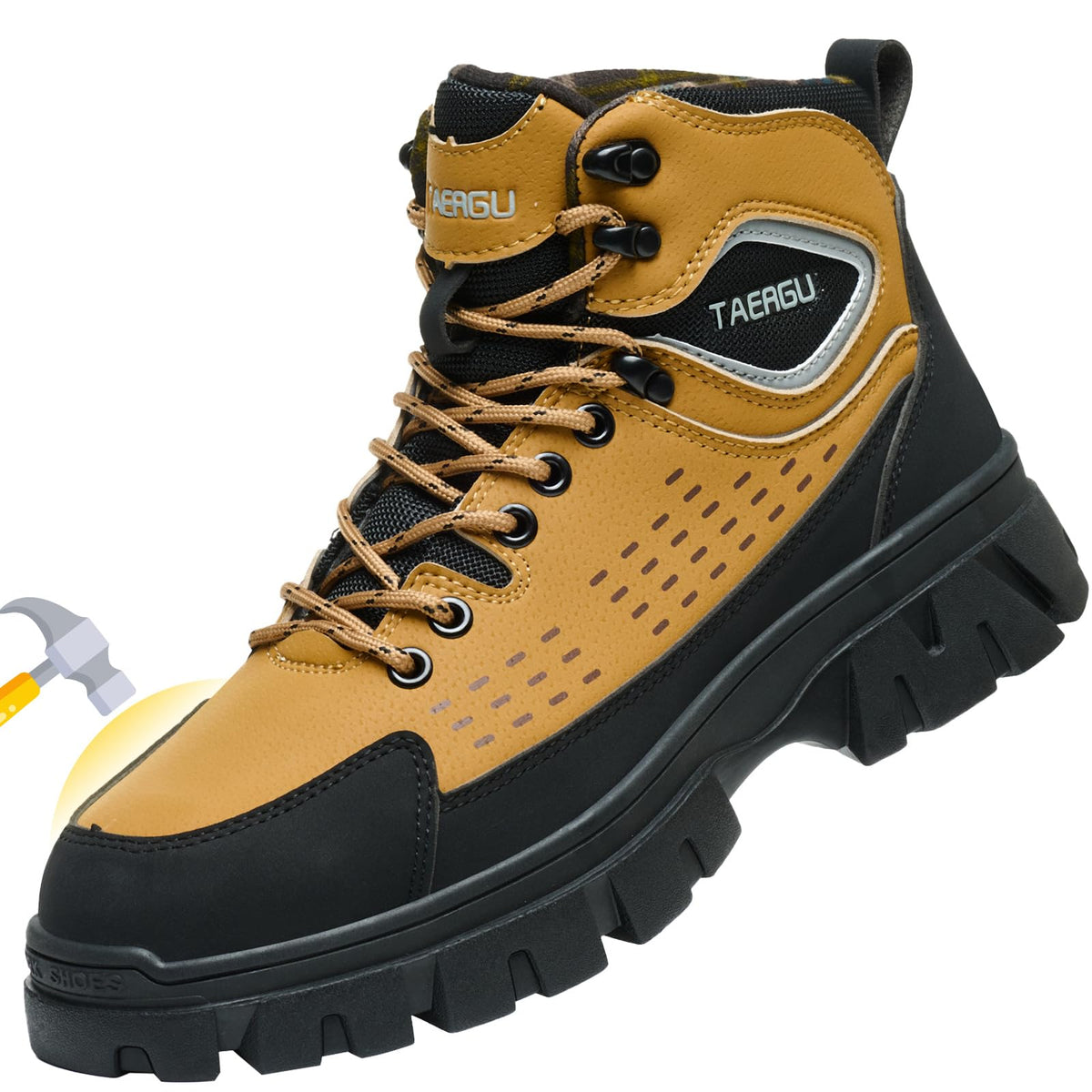 Steel Toe Work Boots 6" Waterproof P386600