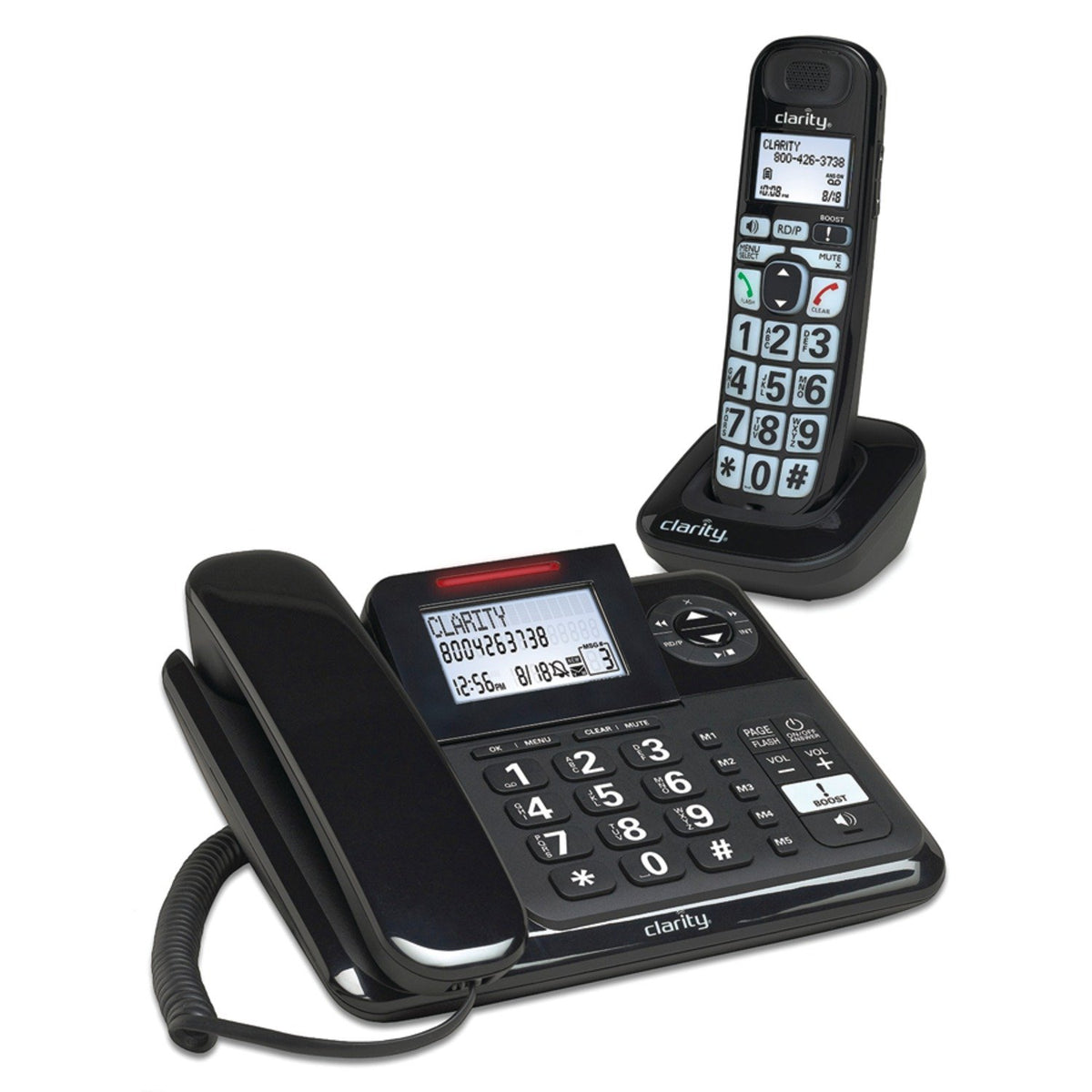 Amplified Corded/Cordless Combo with Answering Machine L3701