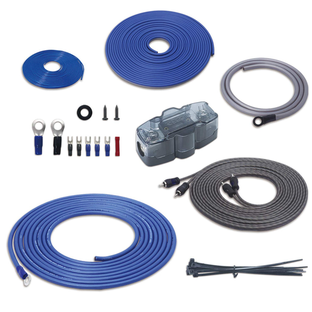 4 Gauge CCA Amplifier Wiring Kit with OFC RCA Cable B261055