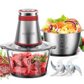 500W Electric Food Processor with 2 Bowls B700911