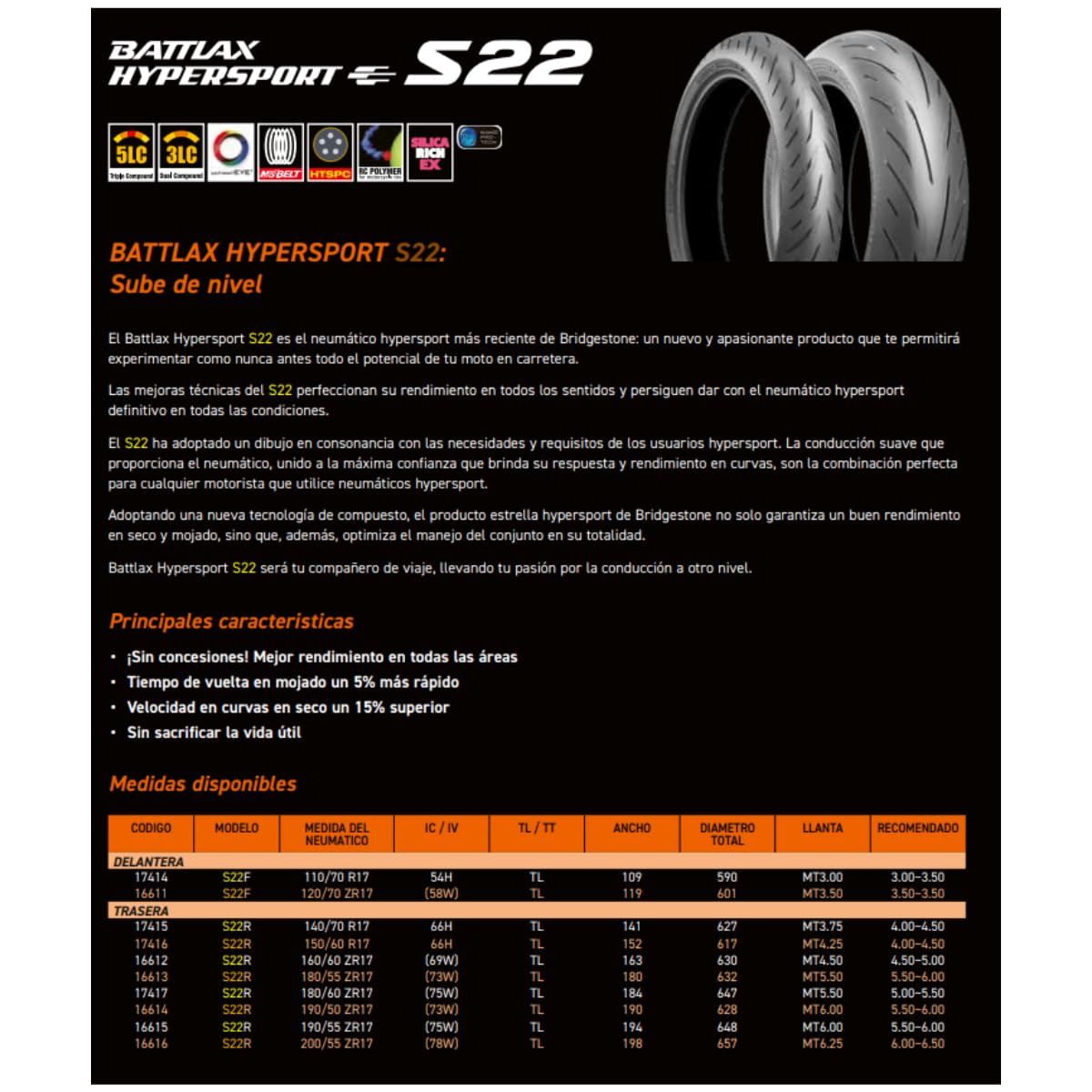 Motorcycle Tire W43328