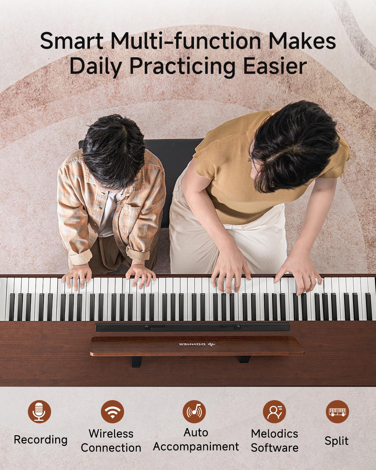 88 Key Graded Weighted Digital Piano O79798