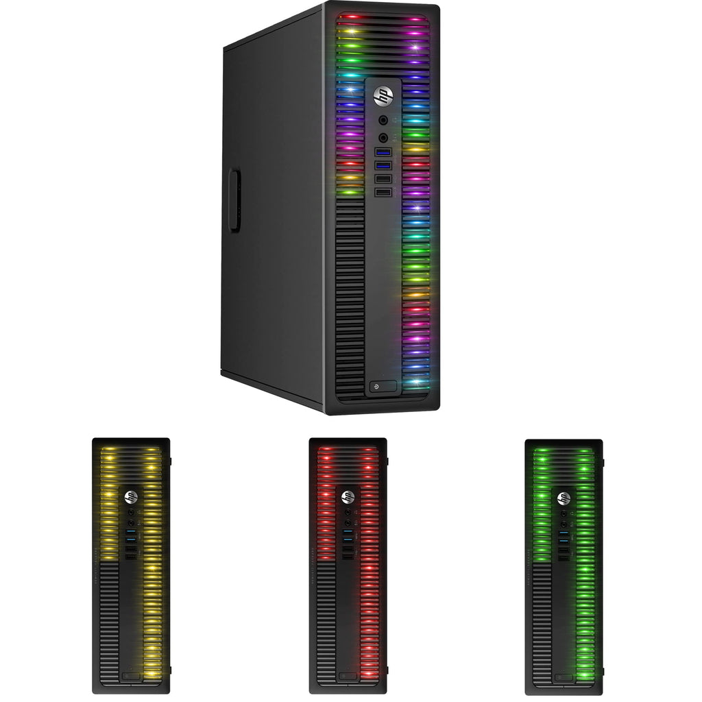 Custom Built RGB Lights PC with 24 Inch Monitor Intel Core i5 16GB RAM 512GB SSD Q992423