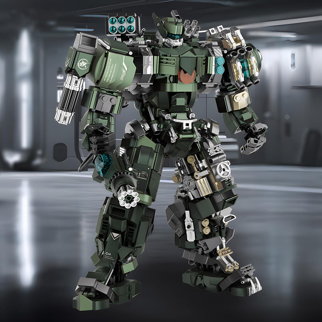 Mech Robot Model Building Blocks Toy Set 1403 Pieces N9550