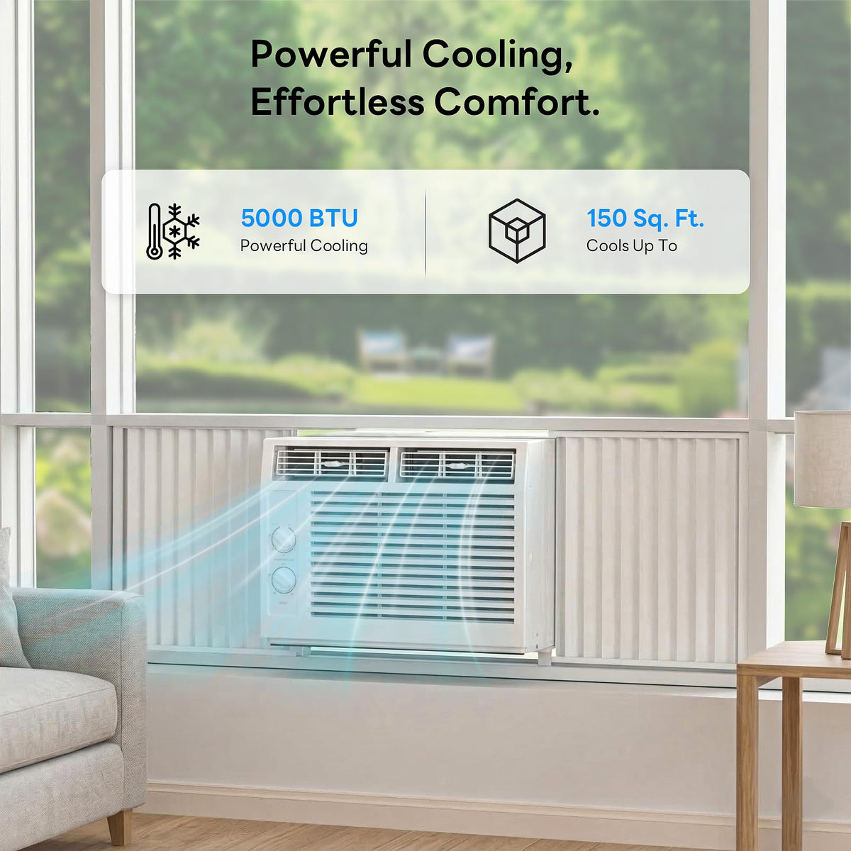 5,000 BTU Window Air Conditioner Y860