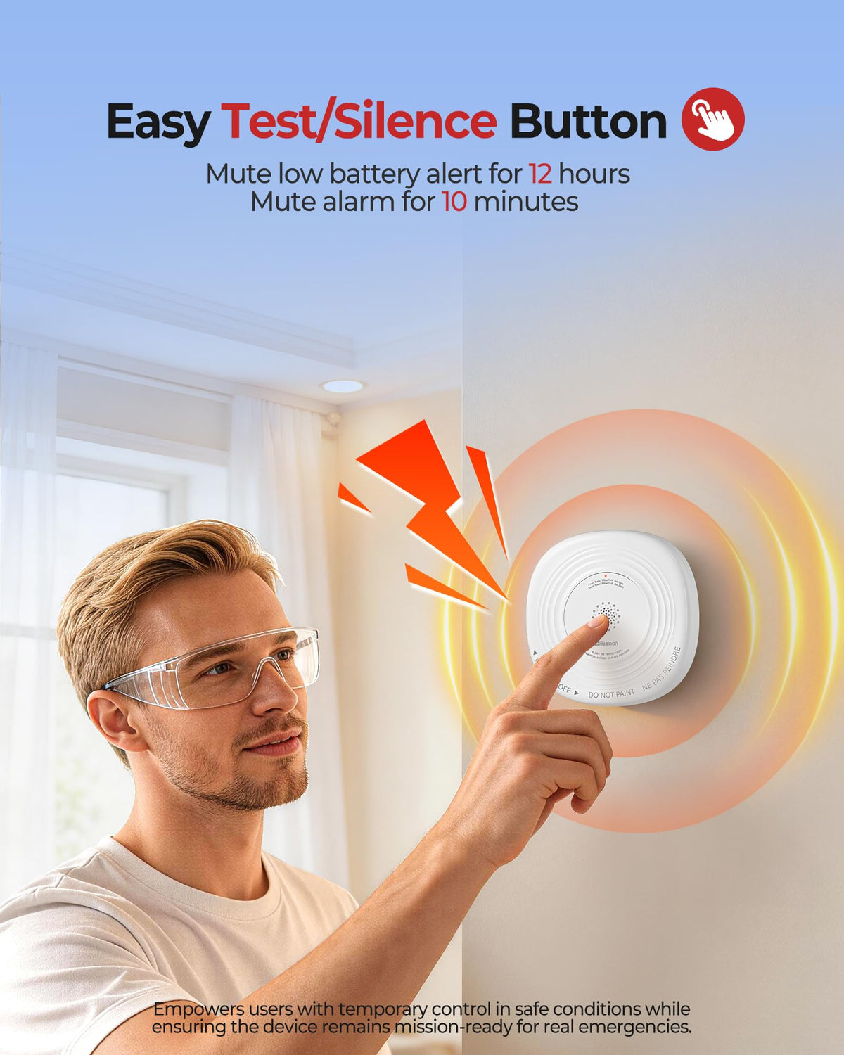 Smoke and Carbon Monoxide Detector 3-Pack H2921
