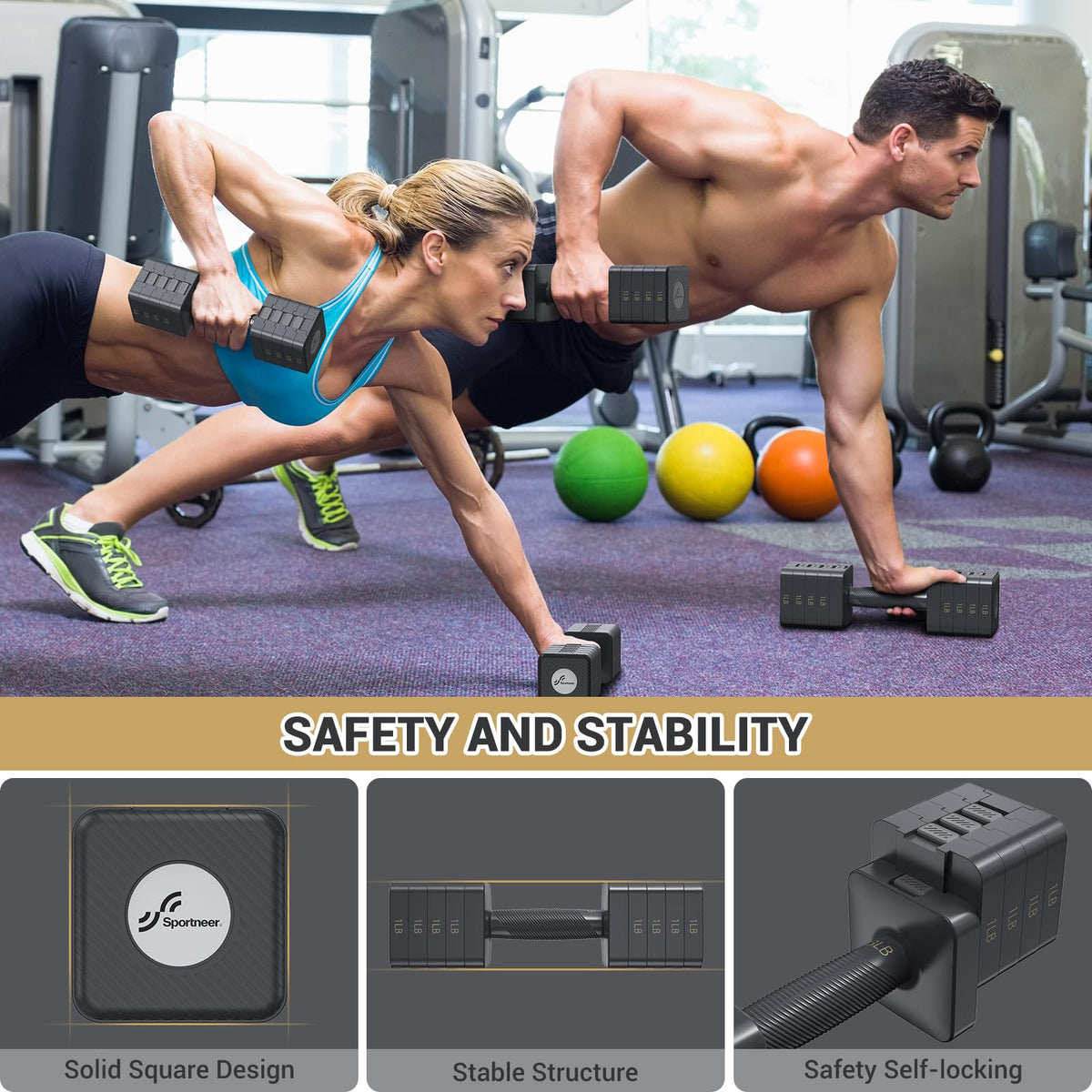 Adjustable Ankle Weights with Dumbbells H50866