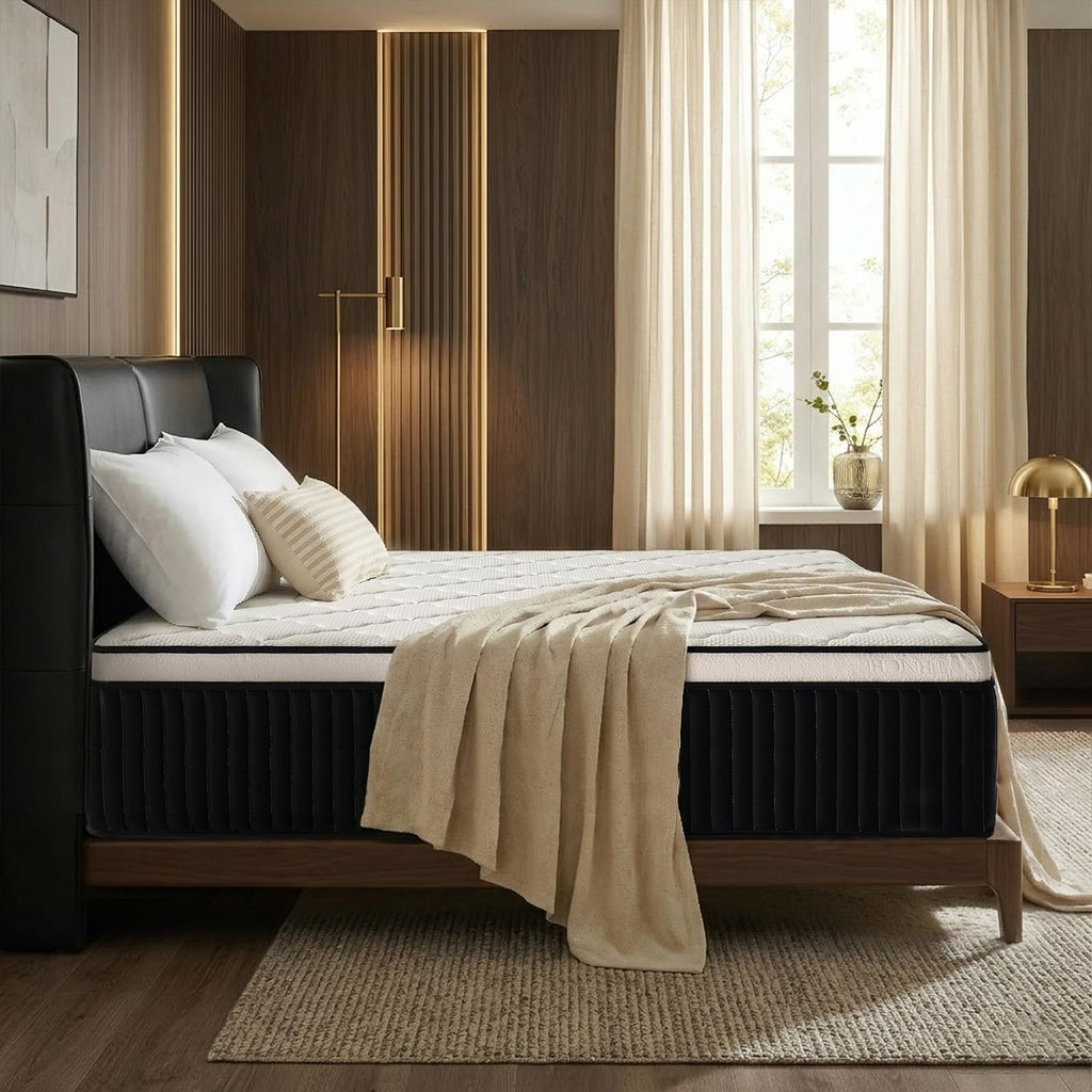 12 Inch Medium Firm Hybrid Mattress T854683