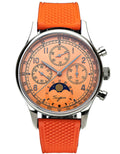 40mm Mechanical Chronograph Mens Wrist Watch X5325