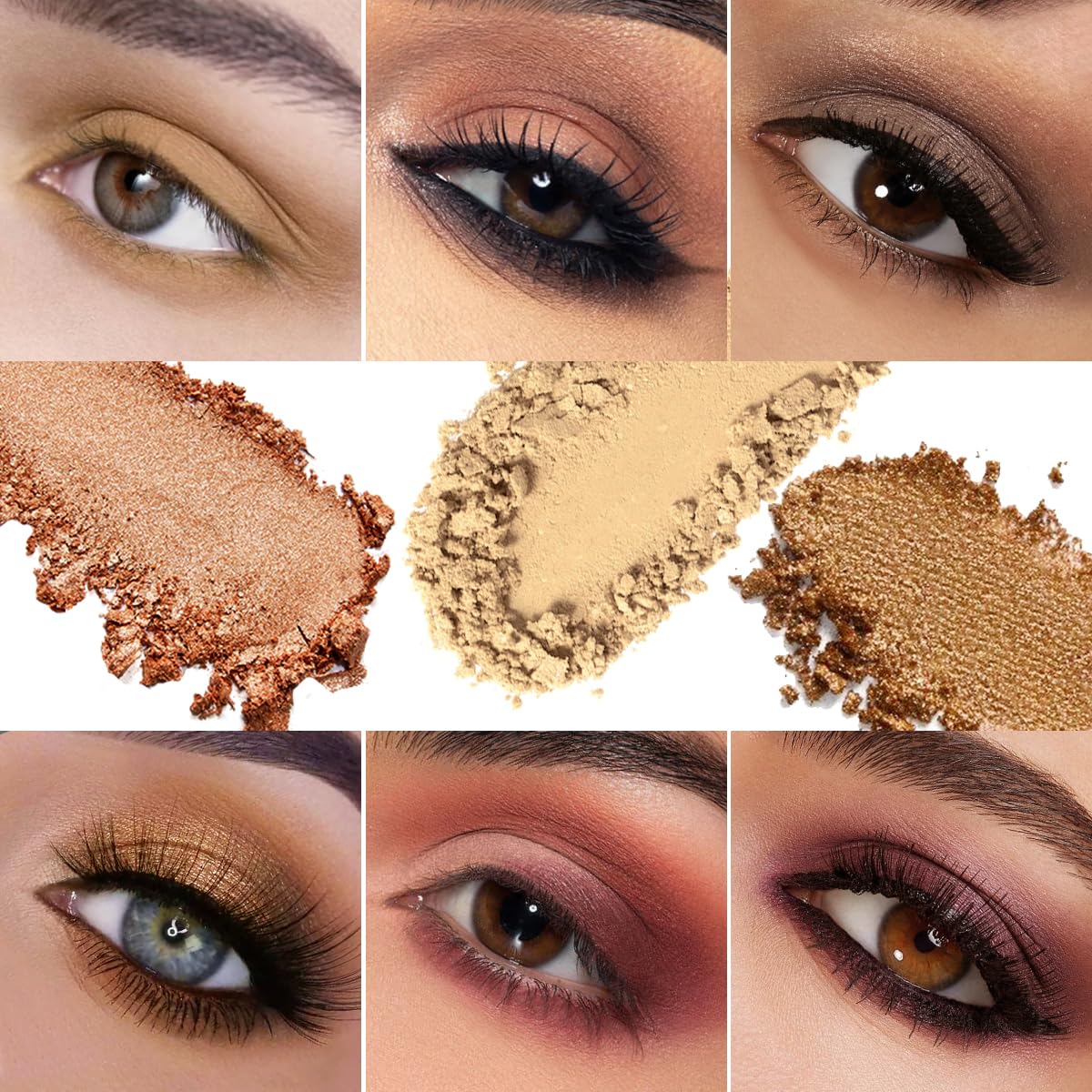 25 Color Matte Shimmer Eyeshadow Palette H47676