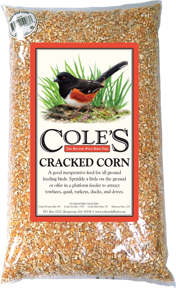 Cracked Corn Bird Food, 20-Pound I228