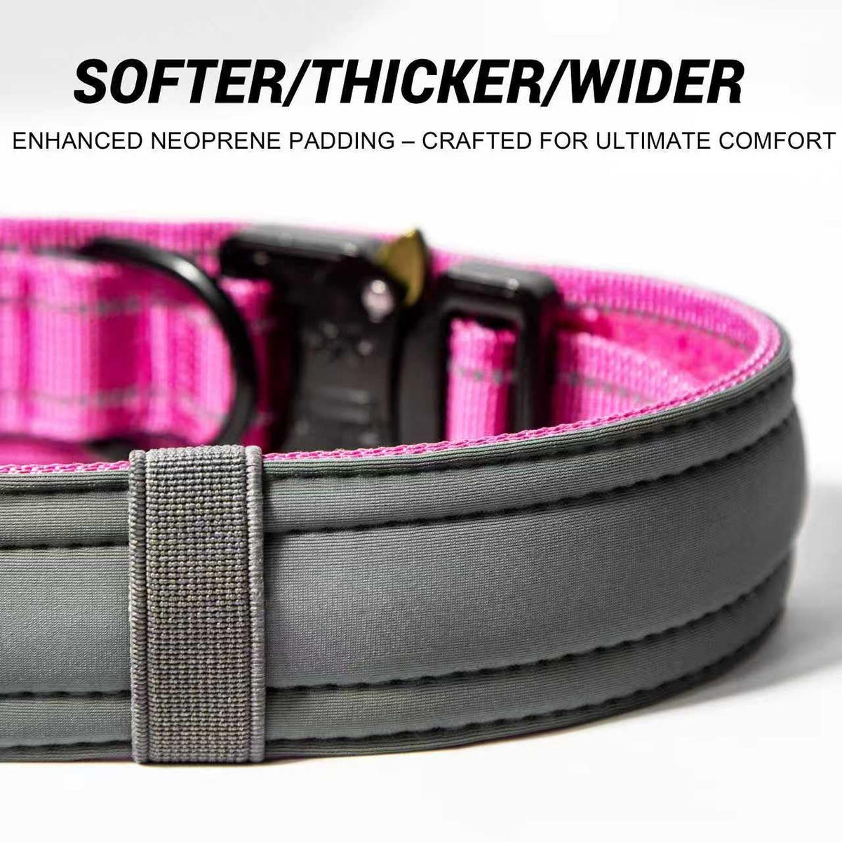 Tactical Dog Collar with Handle D55001