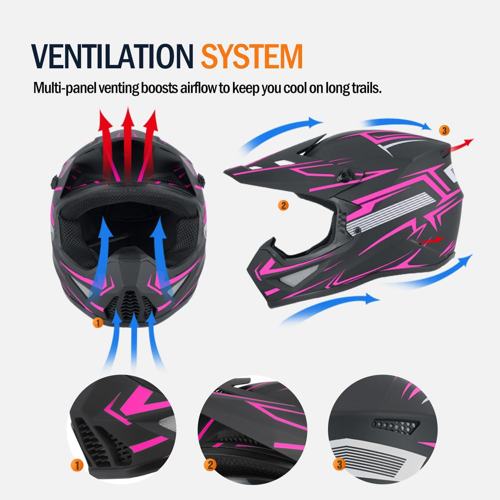 DOT Approved Motocross Helmet K916403