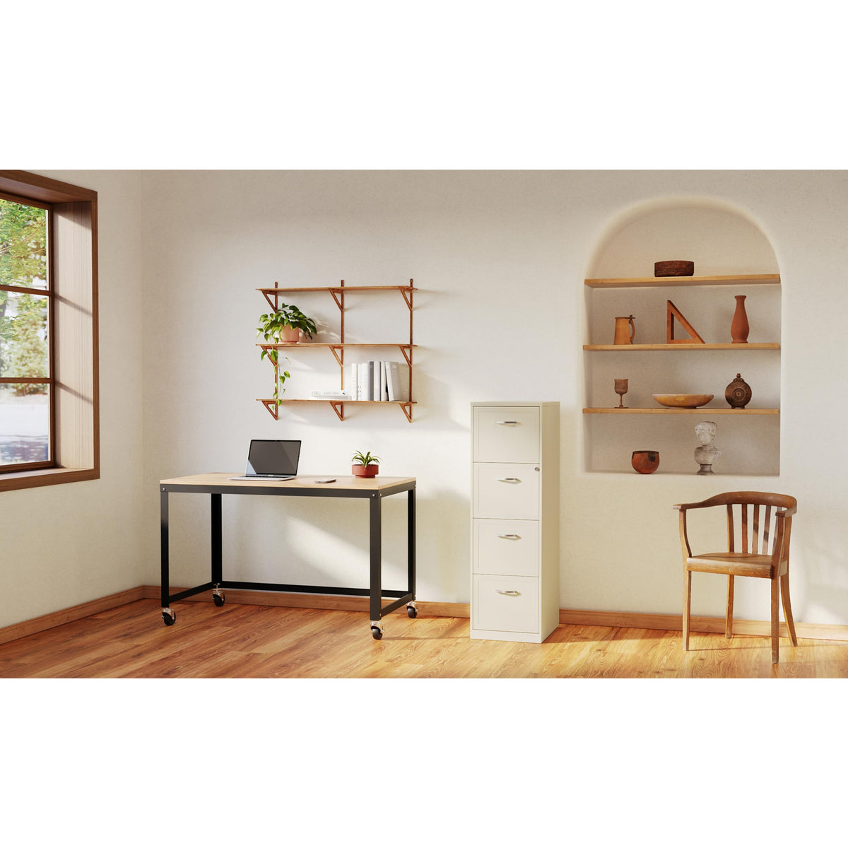 4 Drawer Vertical Steel File Cabinet H818
