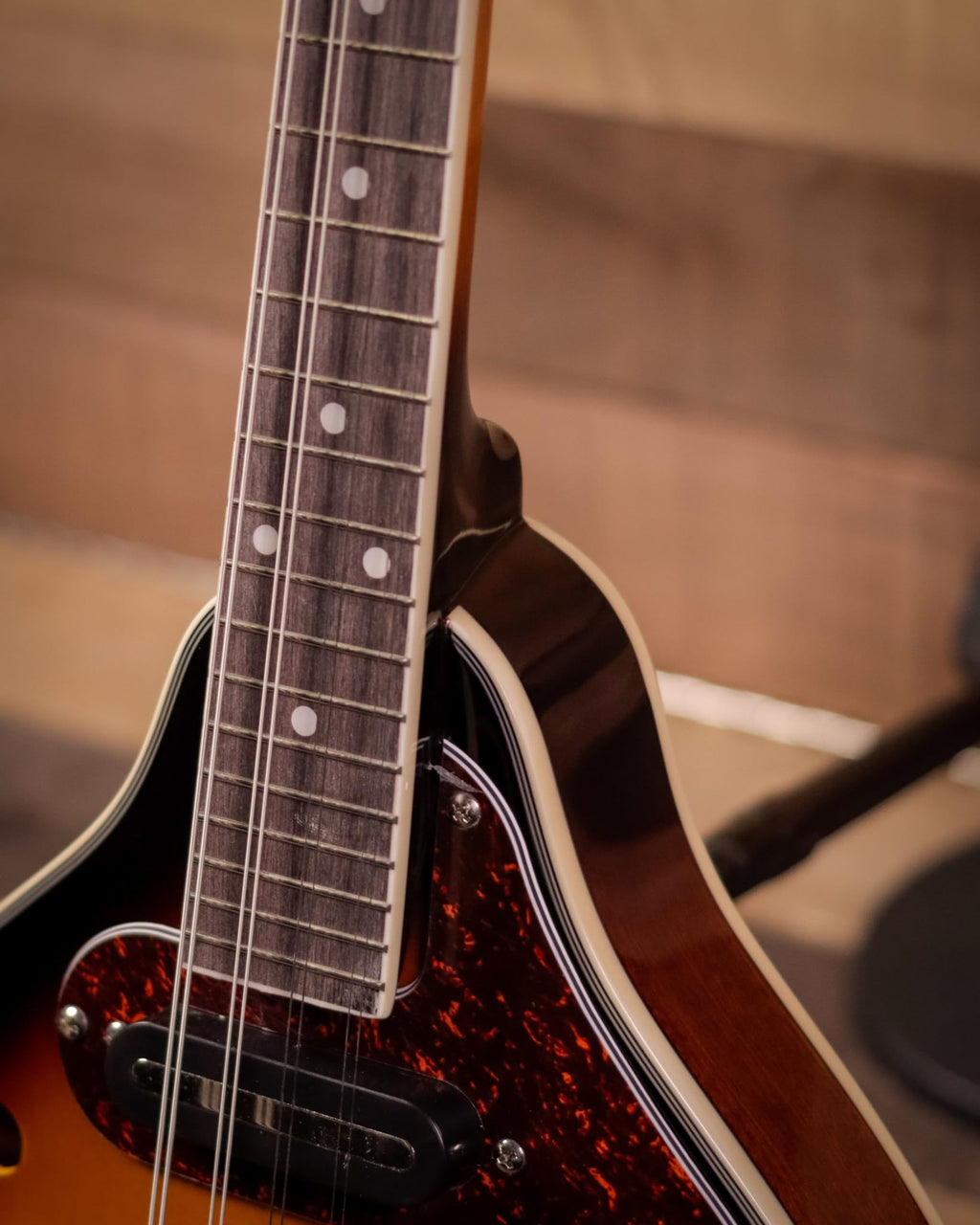 Brown Sunburst Acoustic-Electric Mandolin G61004
