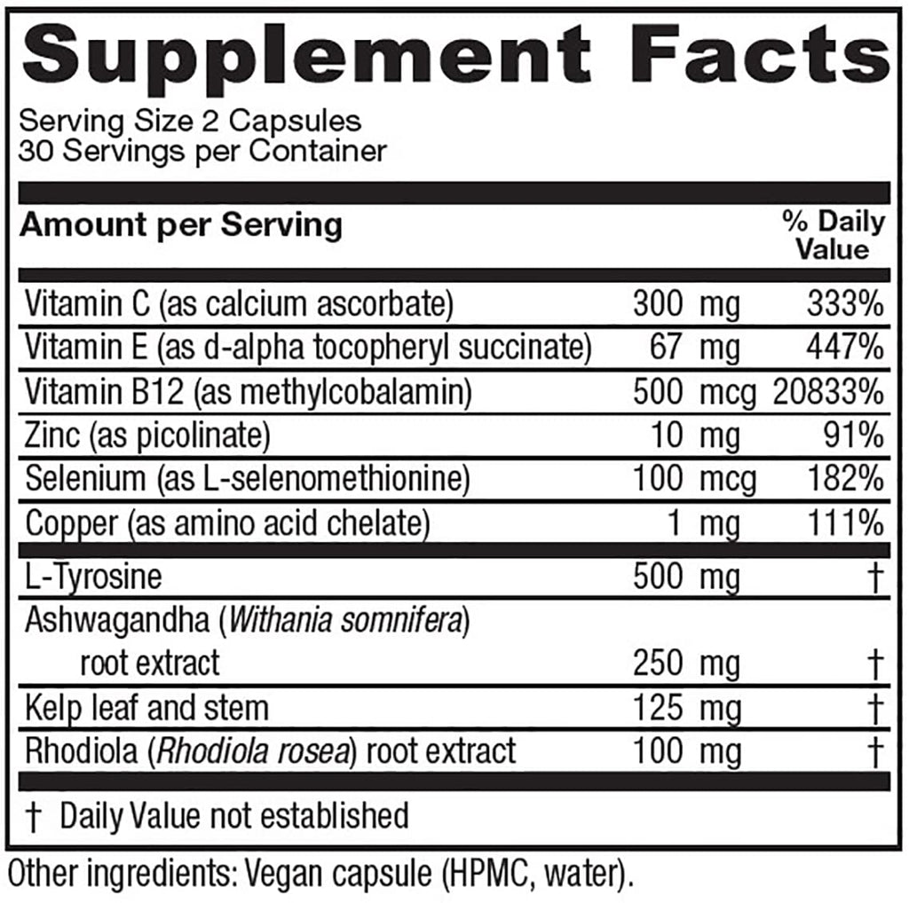 Vegan 60 Capsules A71886