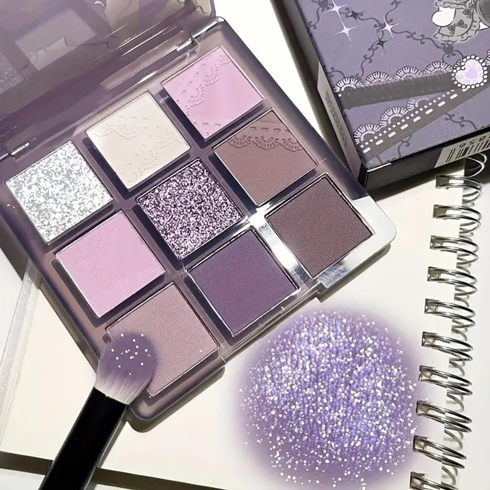 Taupe Eyeshadow Palette Set Matte Glitter Shimmer Natural Finish Y154686