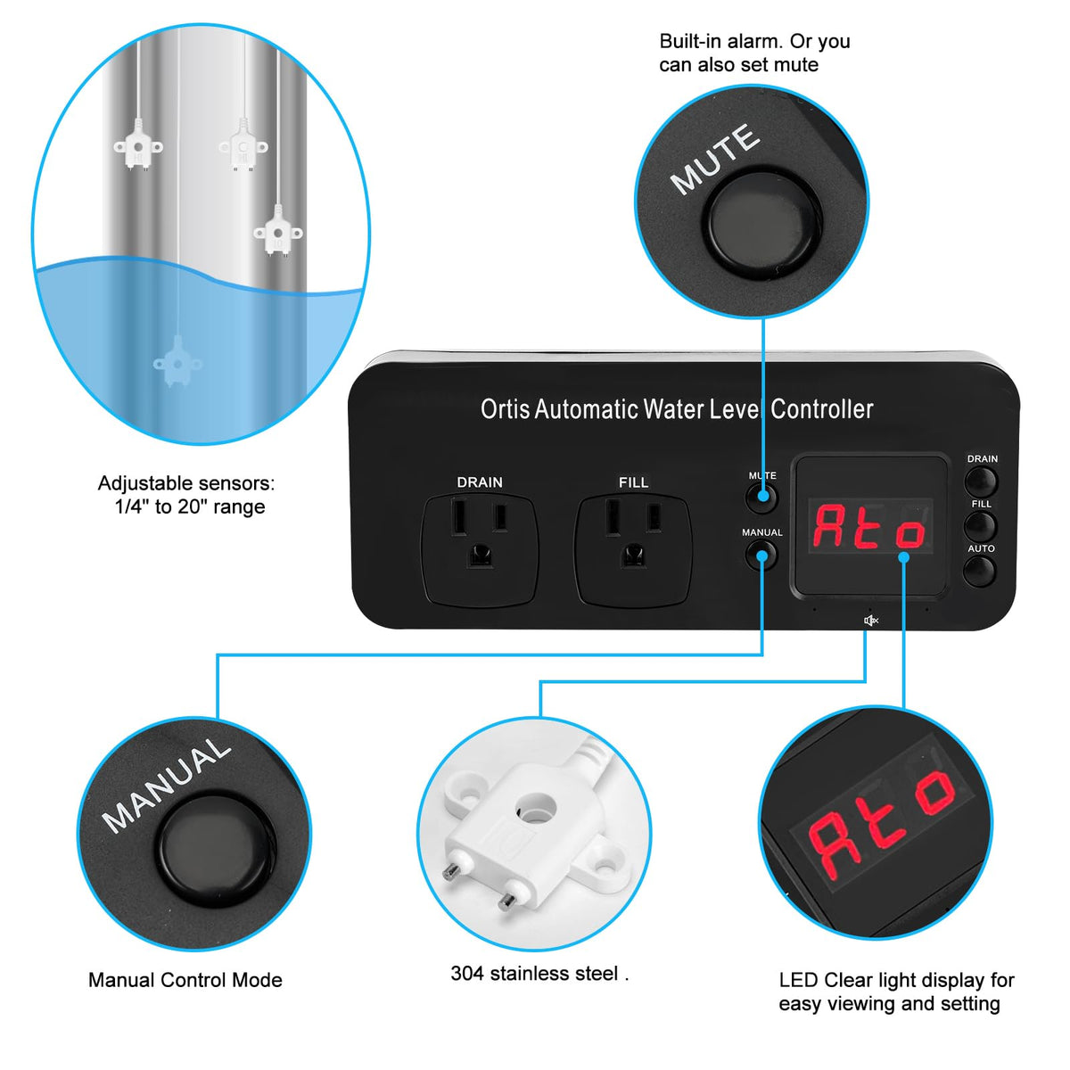 Automatic Water Level Controller for Aquariums M116