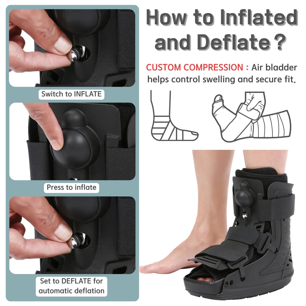 Short Inflatable Walking Boot O421359