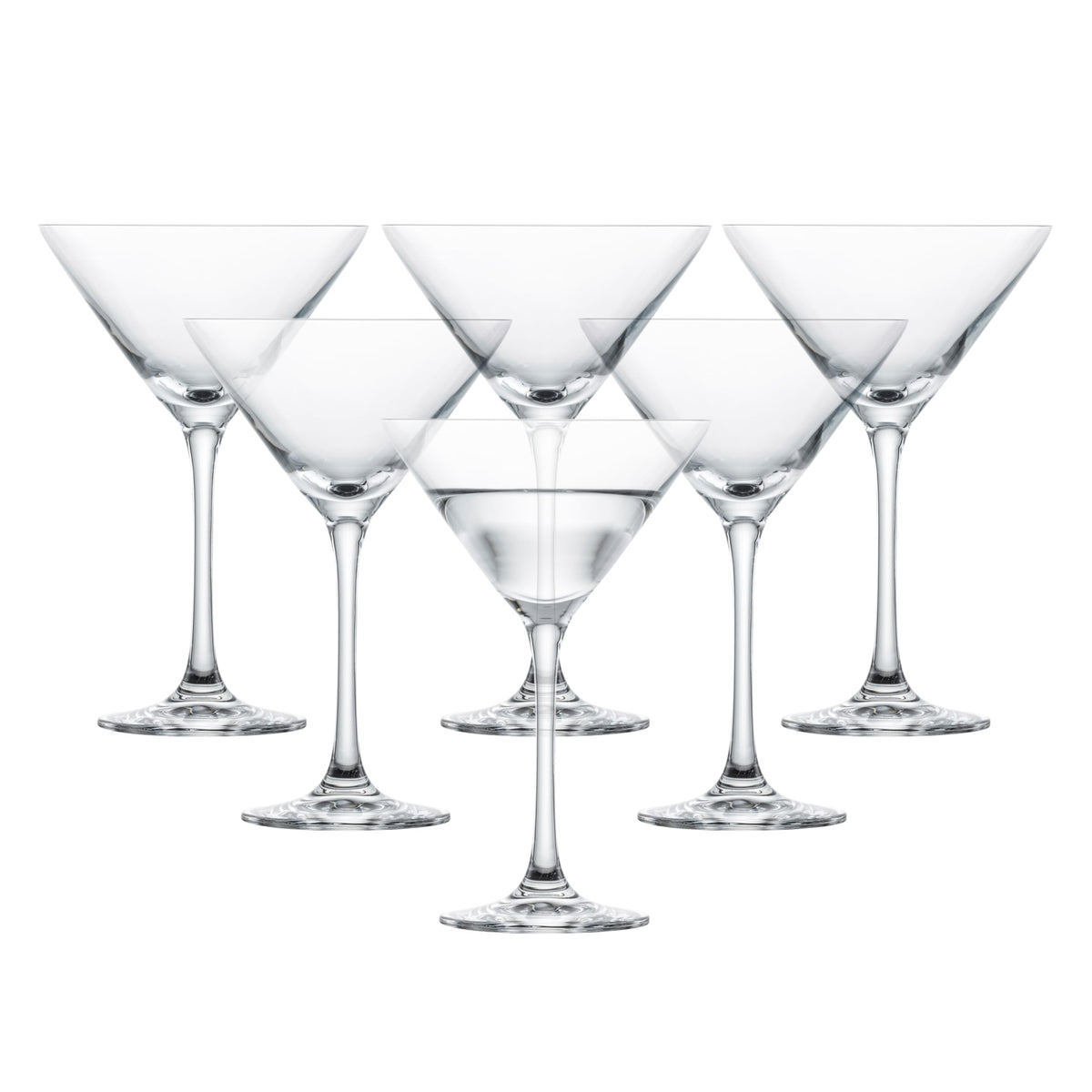 Clear 6 Ounce Martini Glass Set of 6 Q450100