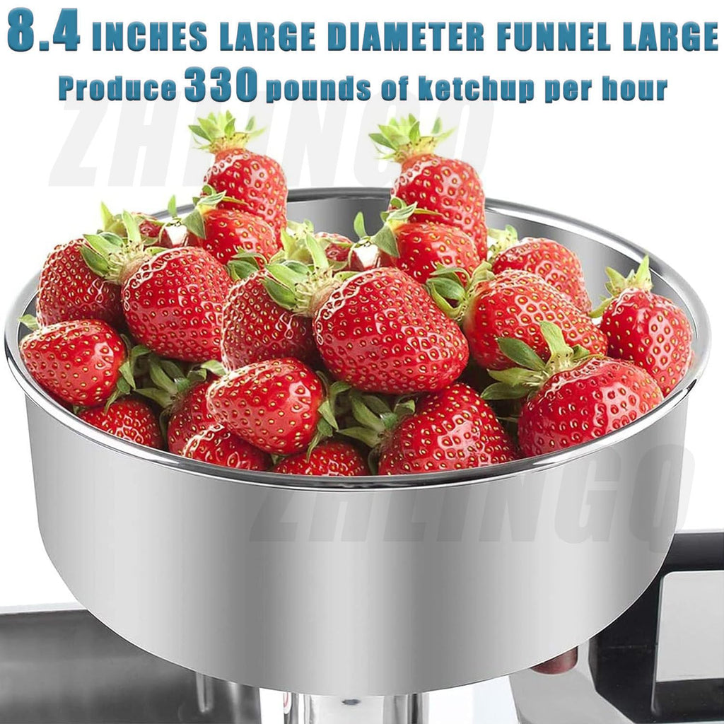 450W Stainless Steel Electric Tomato Strainer T396207