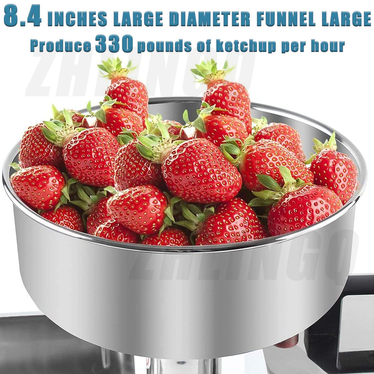 450W Stainless Steel Electric Tomato Strainer T396207