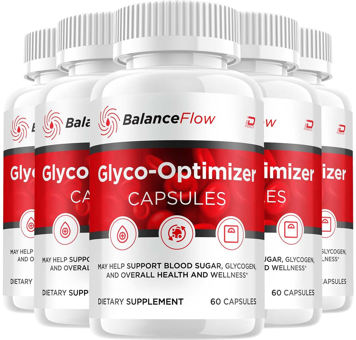 All Natural Capsules 5 Pack - 300 Capsules A870