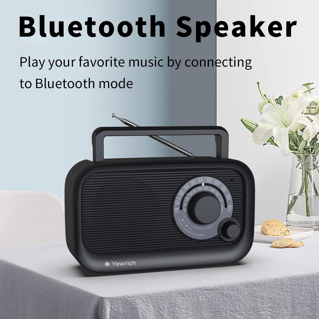 AM FM Radio with Bluetooth J501