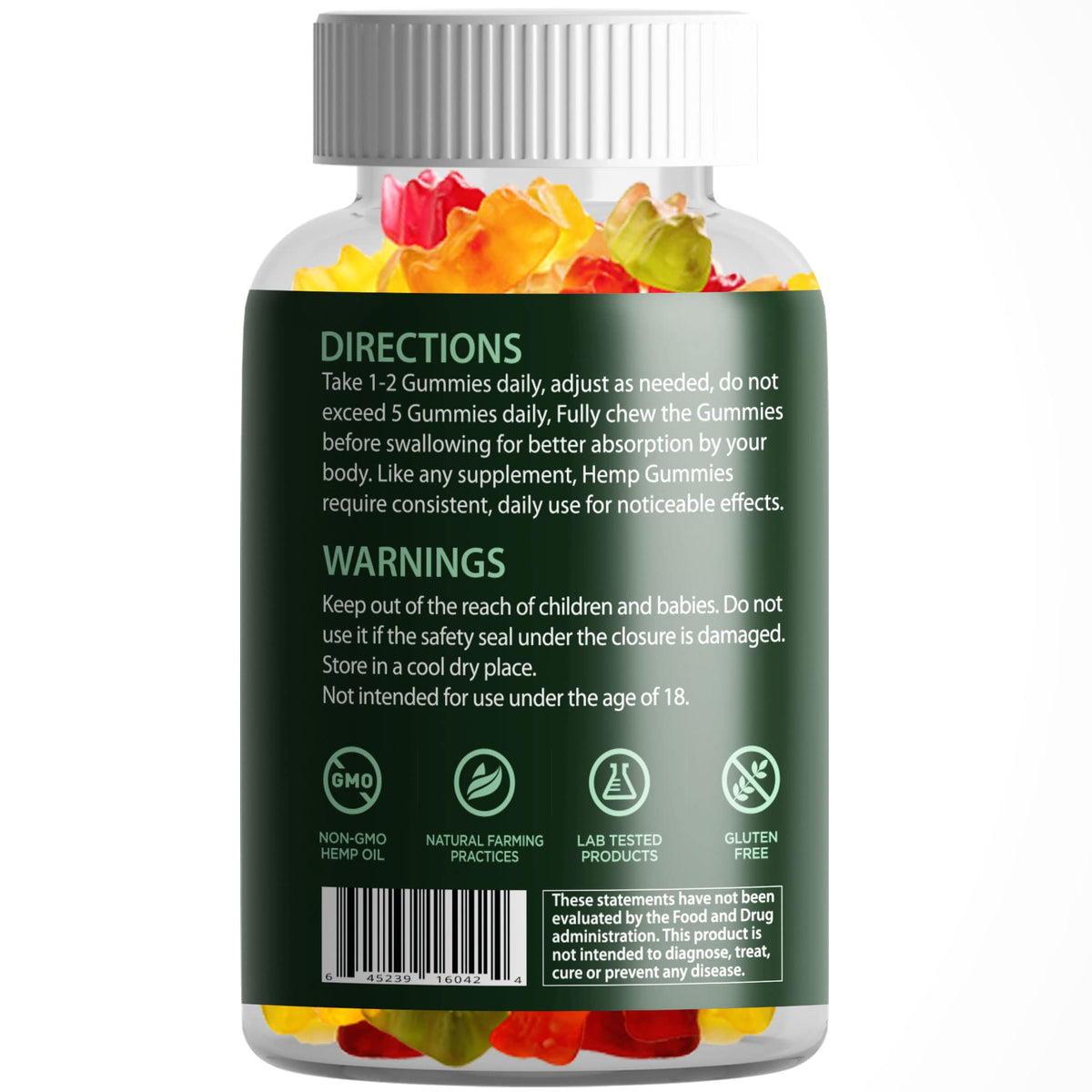 Hemp Gummies 60 Gummies R213