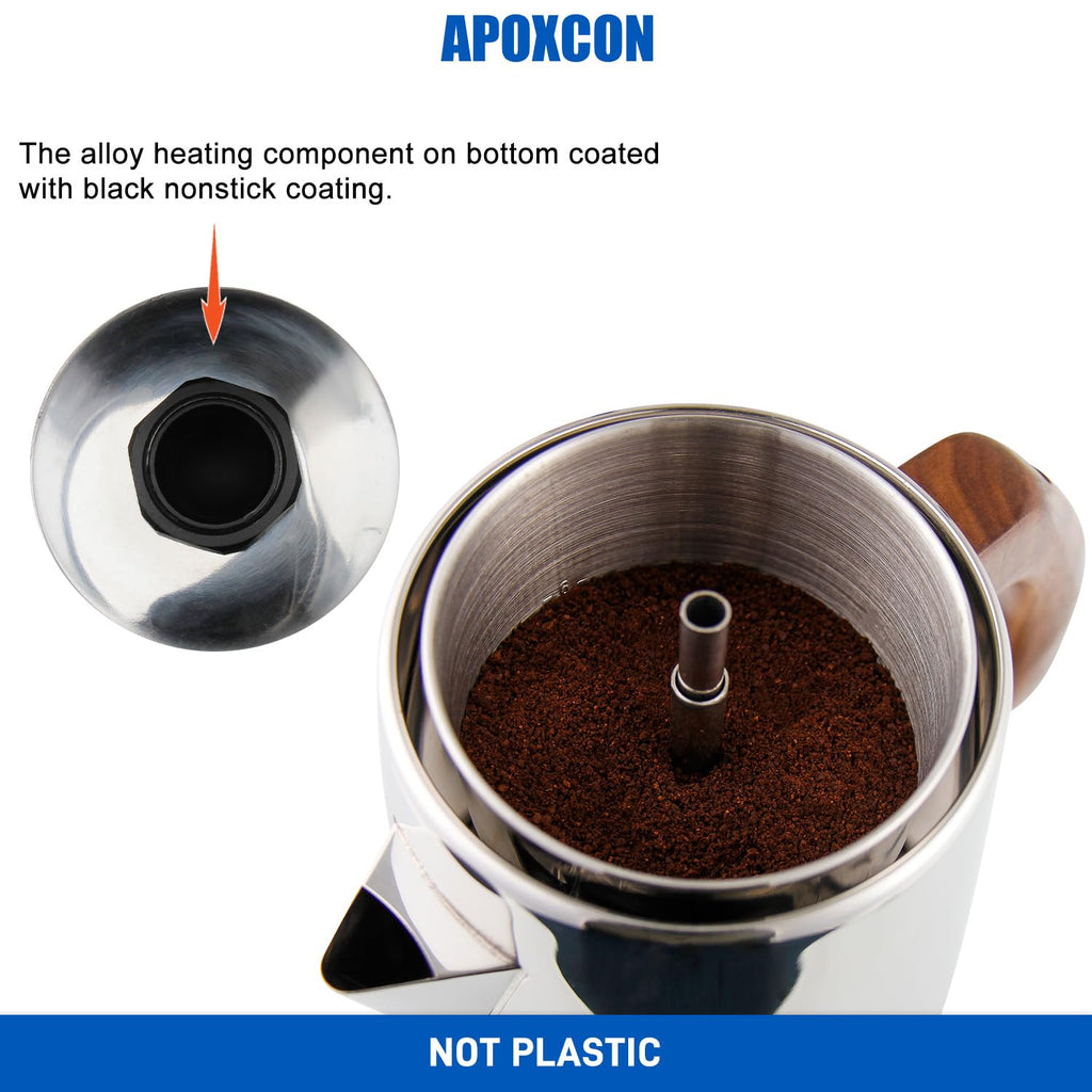 6 Cup Stainless Steel Electric Coffee Percolator S5104