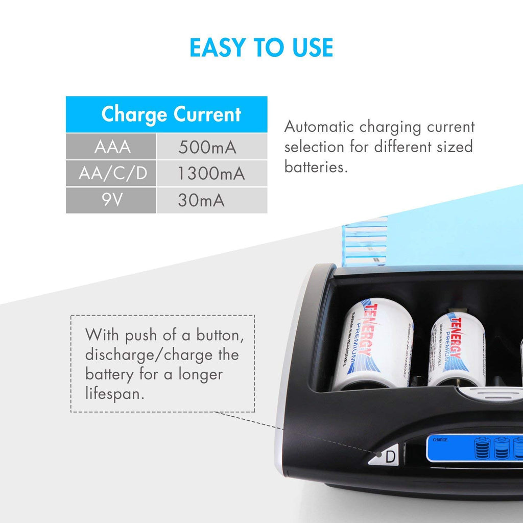 D Size Rechargeable Batteries B90894